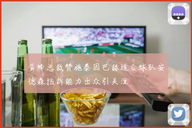 黄蜂总裁赞施泰因巴赫适合球队安德森挡拆能力出众引关注